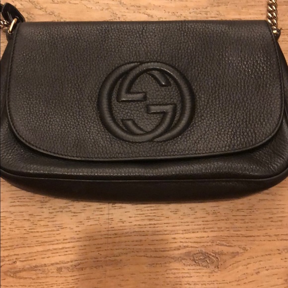 Gucci Bags Gg Crossbody Bag With Gold Chain Poshmark